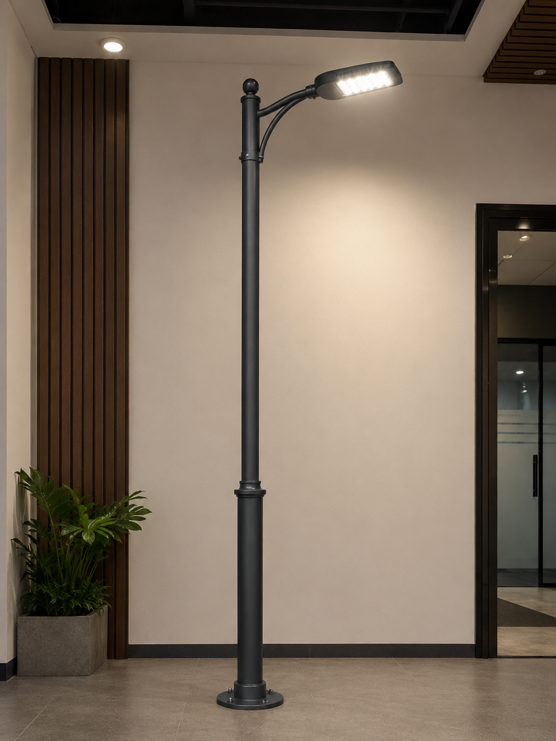 Indoor Street Light Pole
